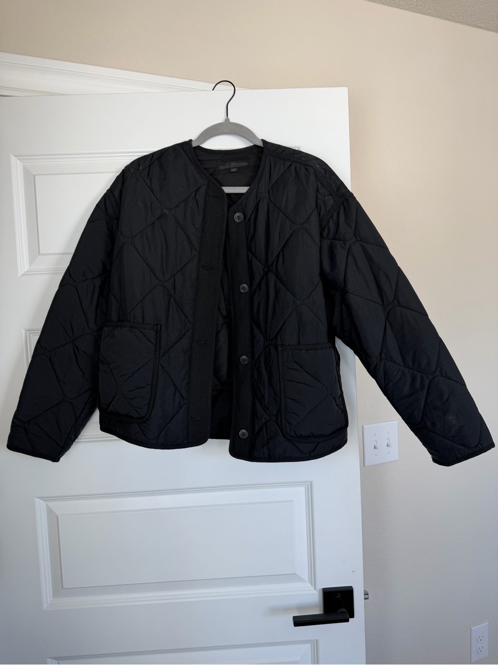 ZARA black puffer jacket